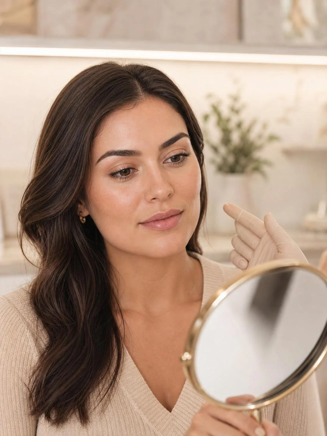 Lip proportion and symmetry consultation