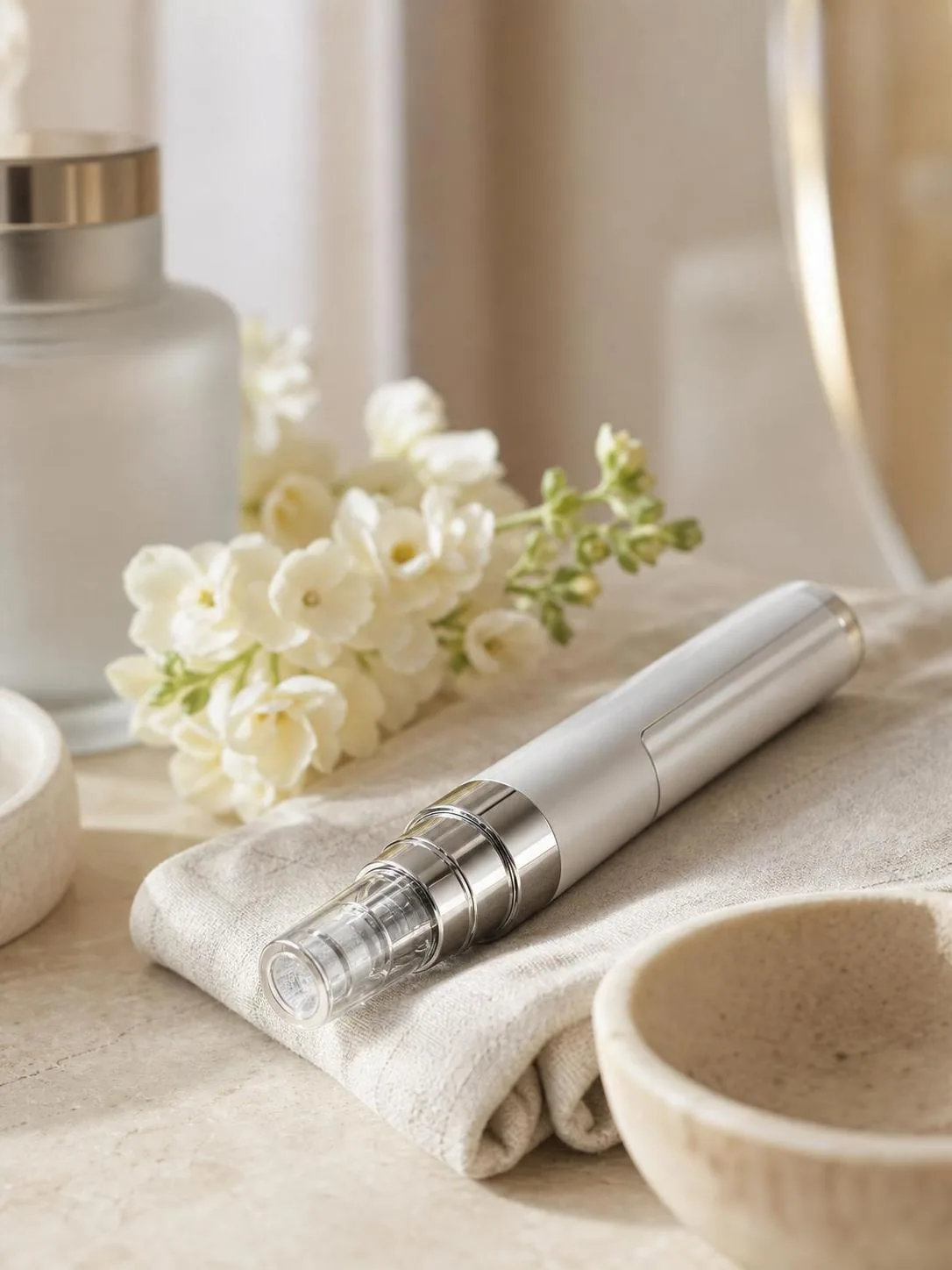 Premium microneedling equipment at Aesthetics by Clouds